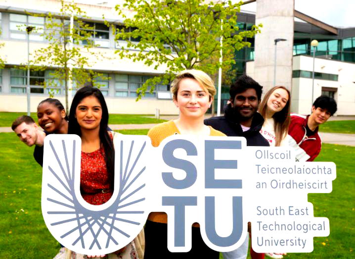 Study in Ireland _ SETU students show some school pride