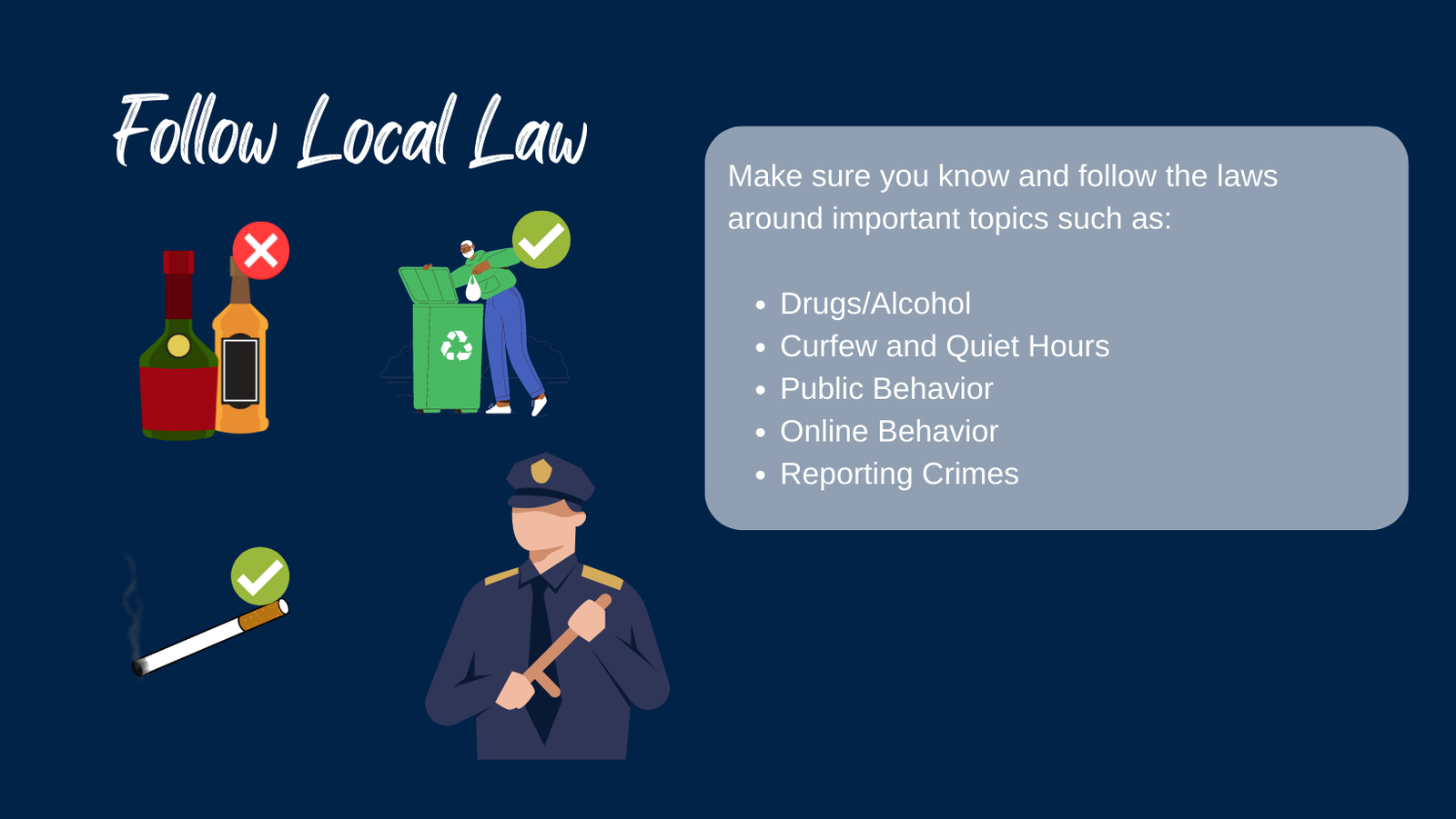 Stay safe while studying abroad