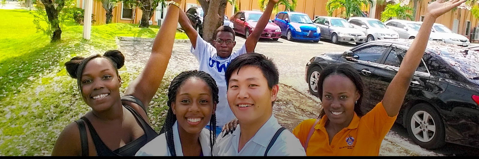 students at the University of the West Indies