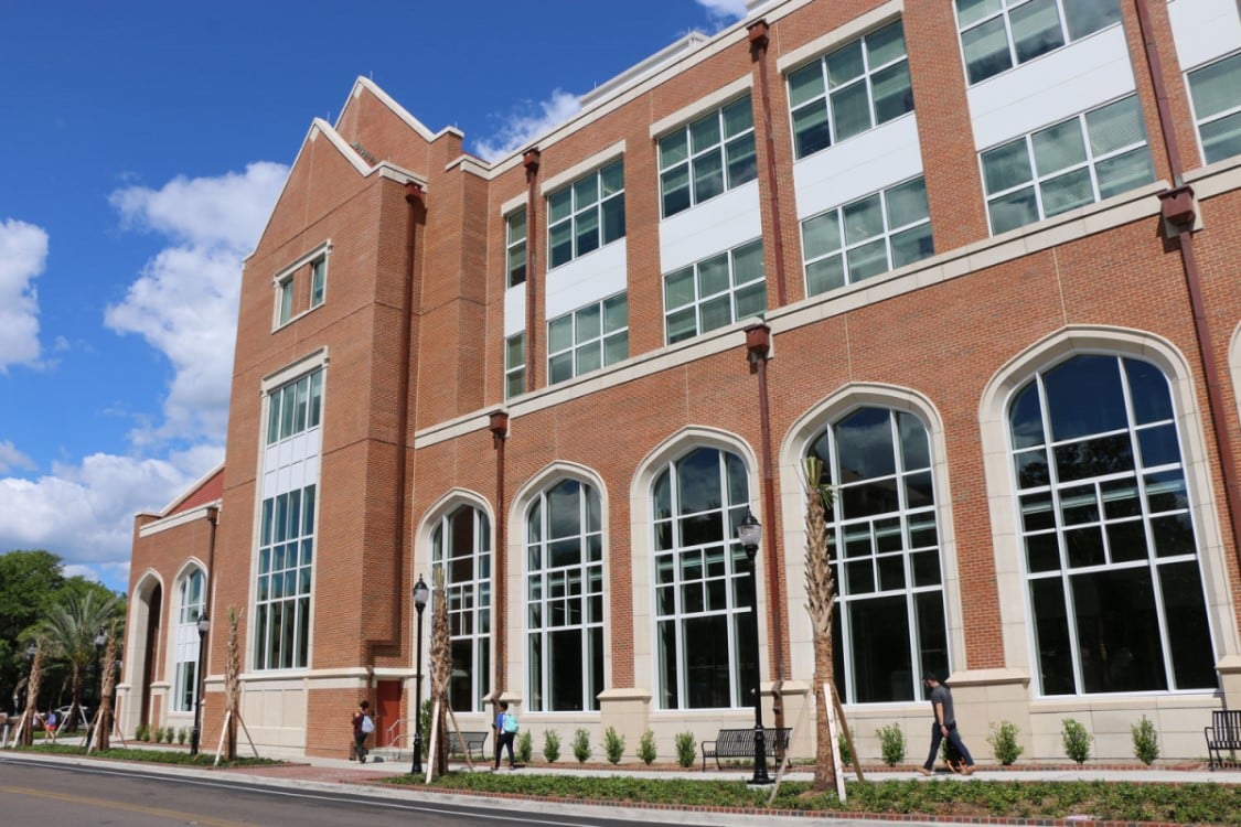 THE OFFICE OF ADMISSIONS AT THE UNIVERSITY OF FLORIDA visual data 2
